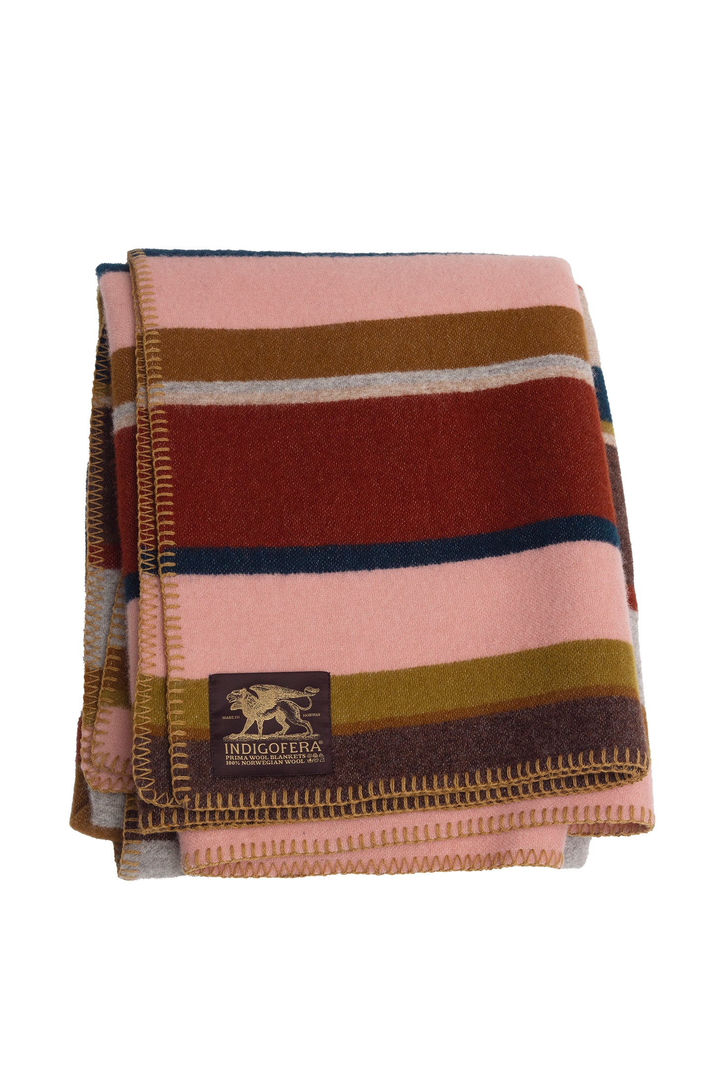 Indigofera Catskill Wool Blanket