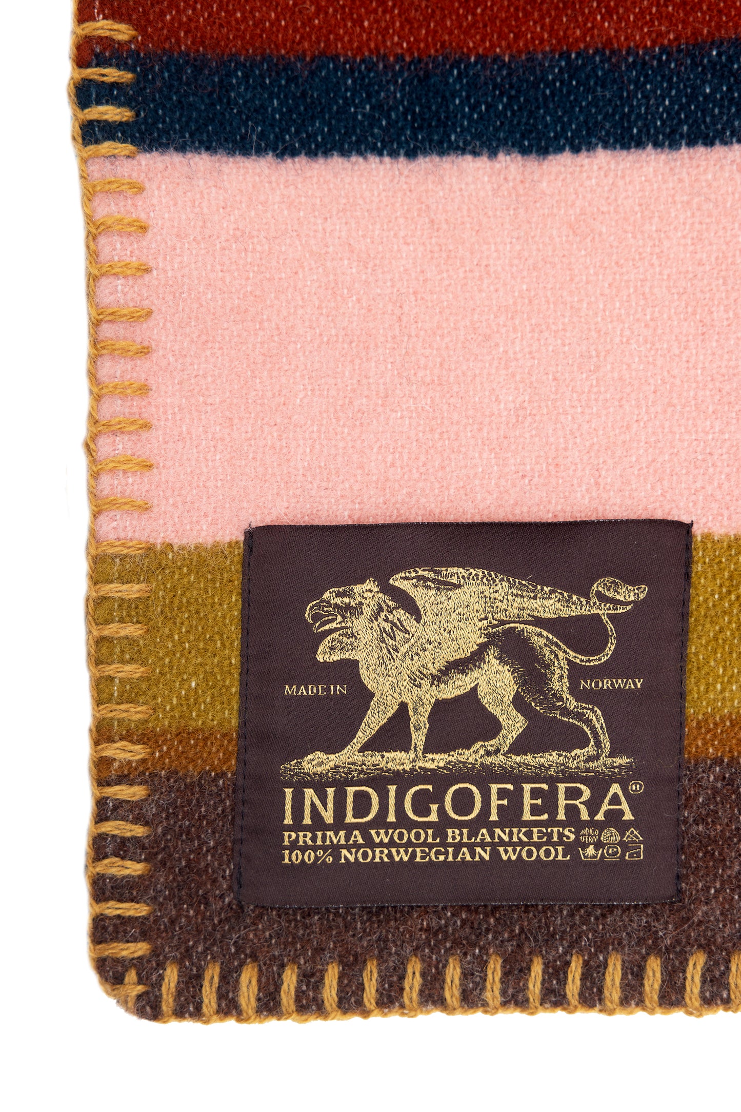 Indigofera Catskill Wool Blanket