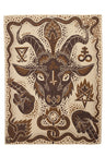 Indigofera x Björn Atldax Wool Blanket Baphomet