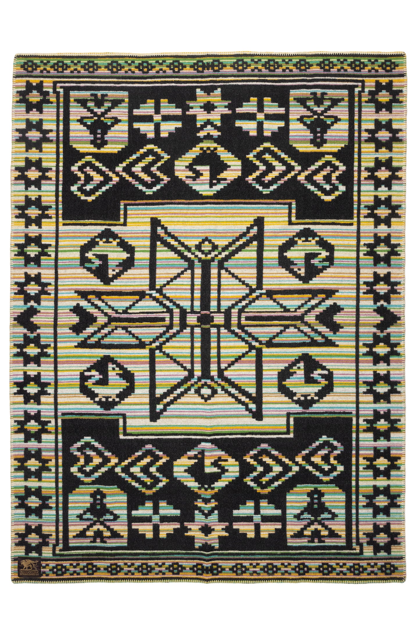 Indigofera Revinge Wool Blanket