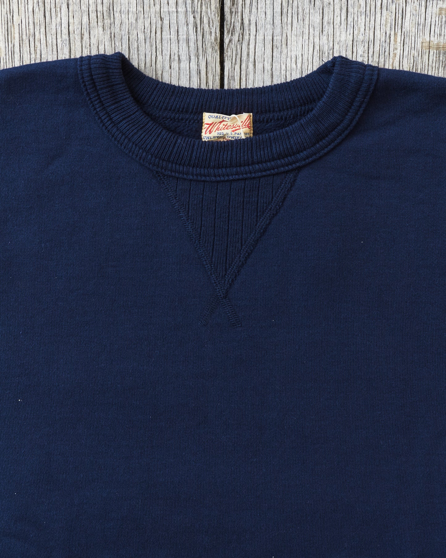 Whitesville Heavyweight Loop-Wheeled Sweatshirt Navy WV67728