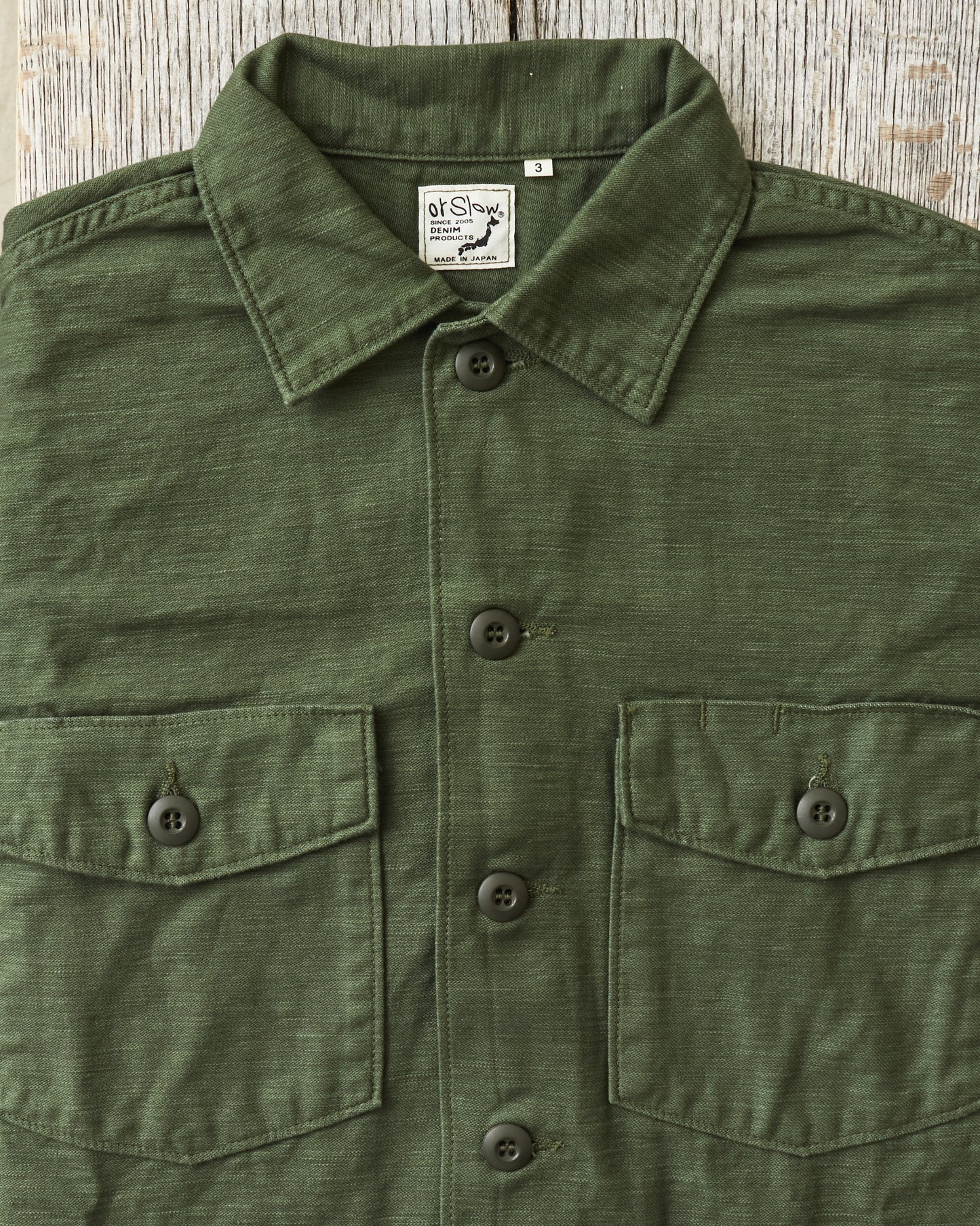 OrSlow 8045 US Army Fatigue Shirt
