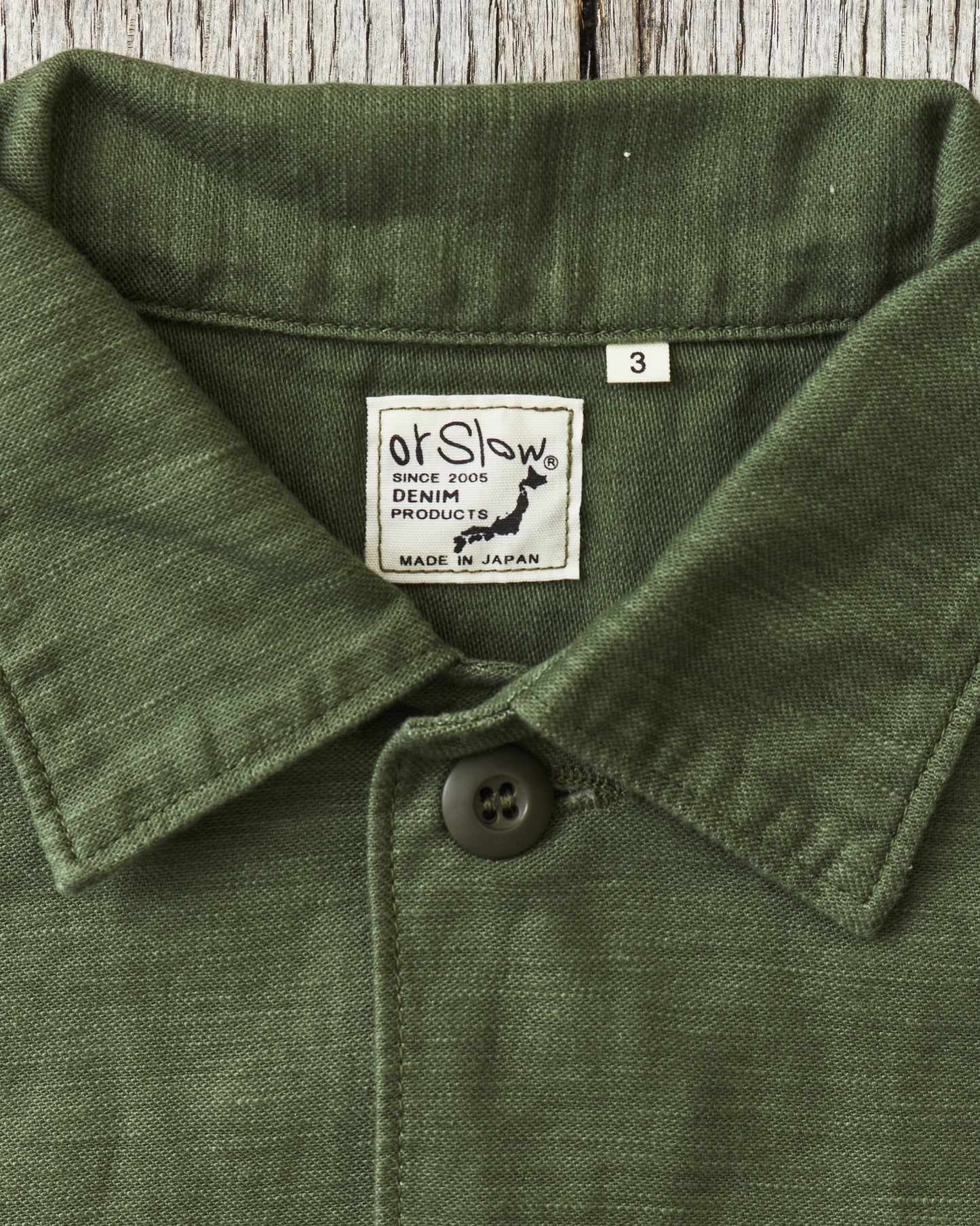 OrSlow 8045 US Army Fatigue Shirt