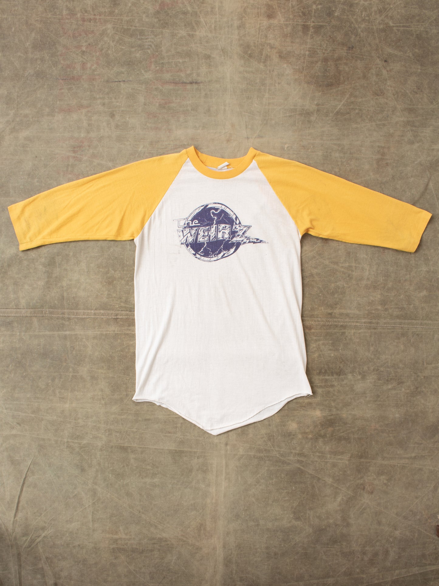 Vintage 1970's The Weirz Raglan Band T-Shirt