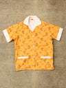 Vintage 50's Laguna Cabana Shirt Terry Cloth Lining