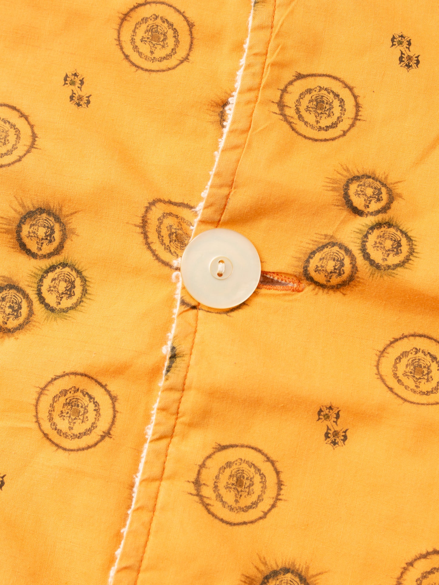 Vintage 50's Laguna Cabana Shirt Terry Cloth Lining