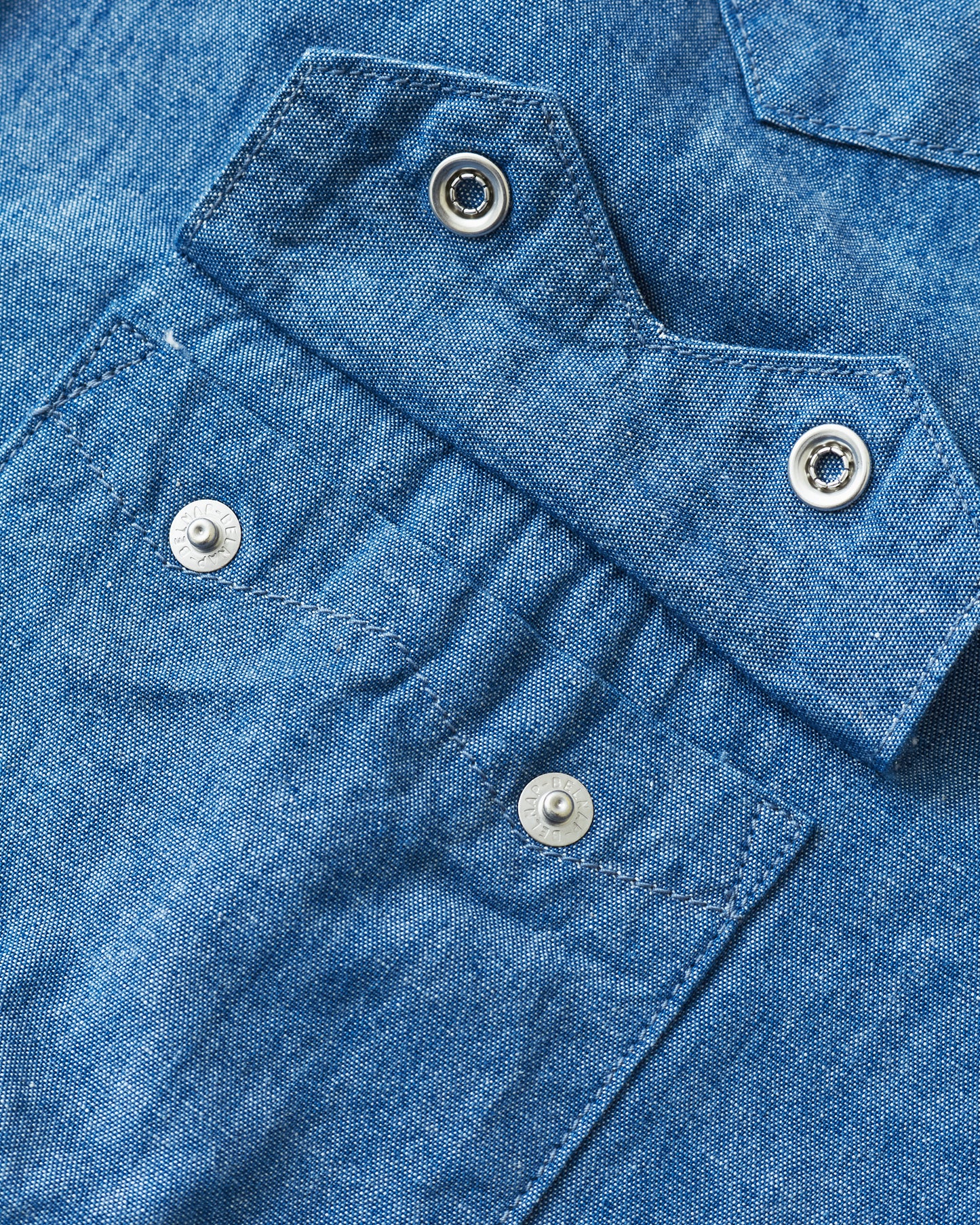 Bryceland's The Cowboy Label Sawtooth Westerner Shirt Chambray