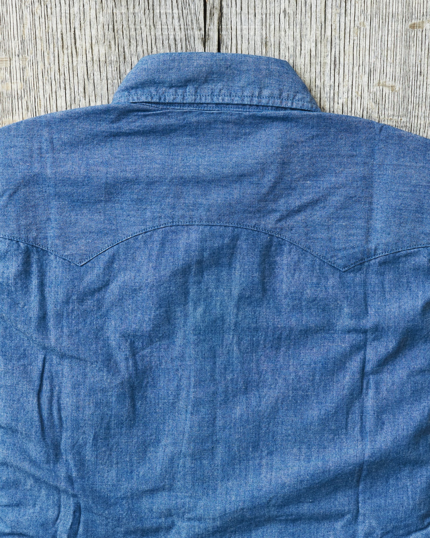 Bryceland's The Cowboy Label Sawtooth Westerner Shirt Chambray