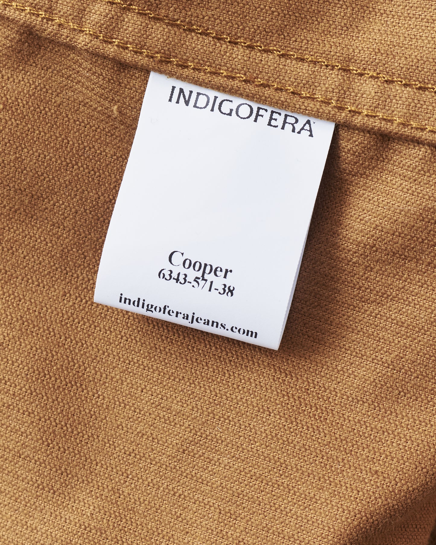 Indigofera Cooper Jacket Corduroy Gold