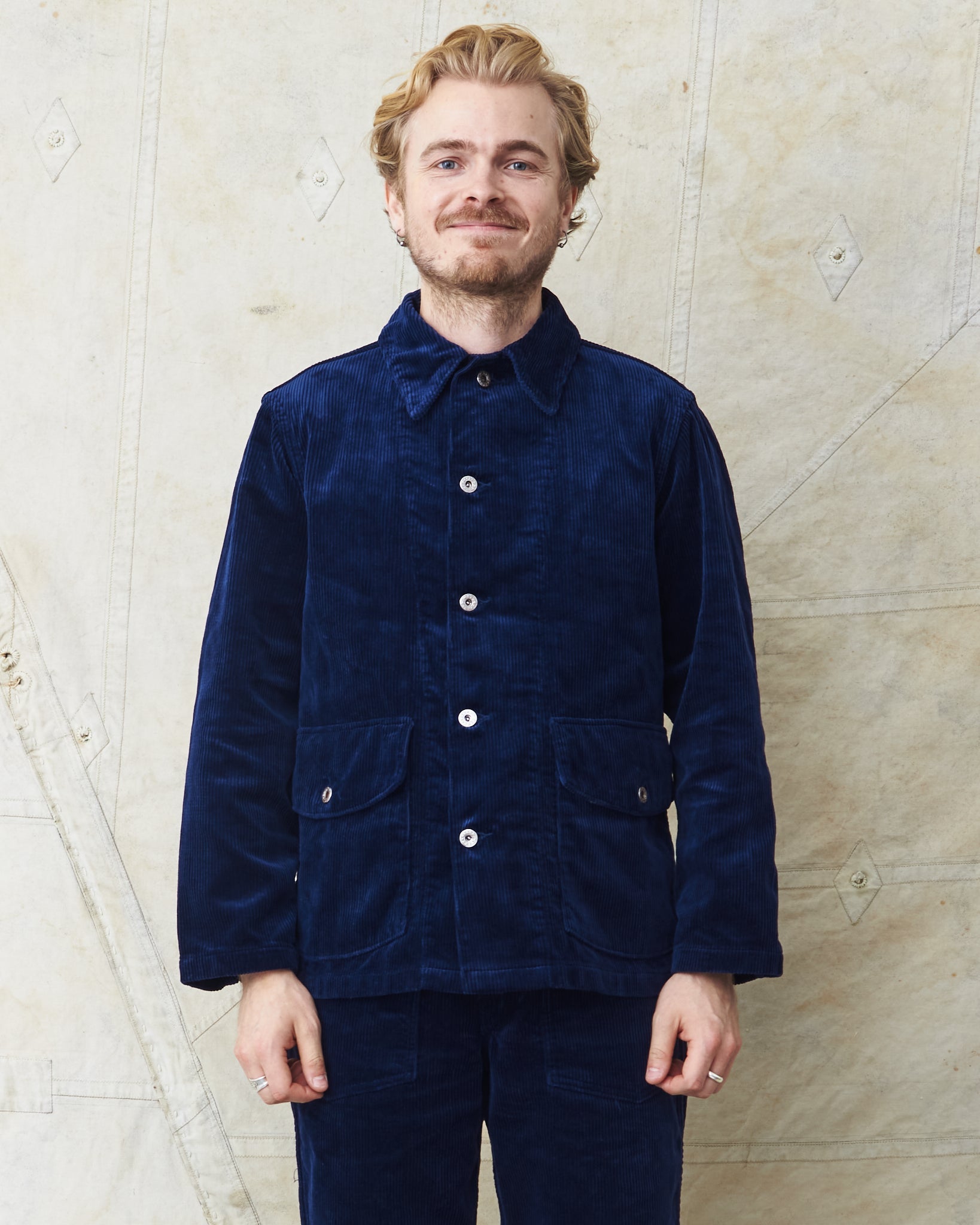 ジャケット・アウター 00s archive fur corduroy jacket military 00s