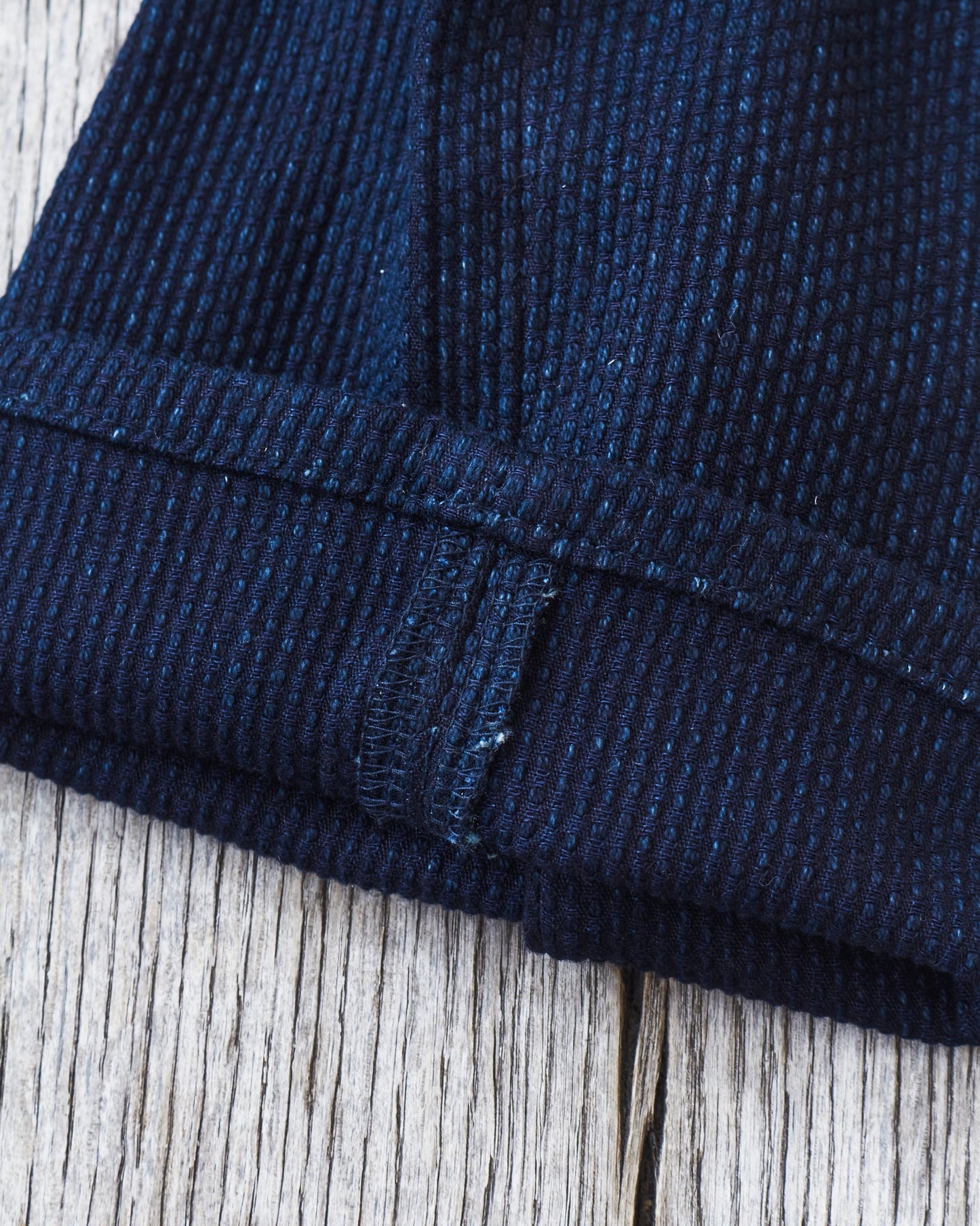 Japan Blue JBJE15003A Sashiko Wide Tapered Pants