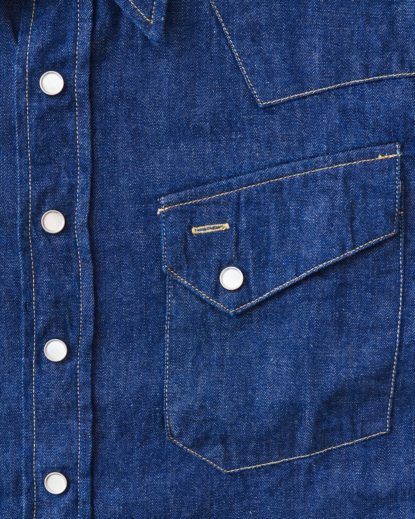 Sugar Cane & Co. Western Shirt Denim SC28190