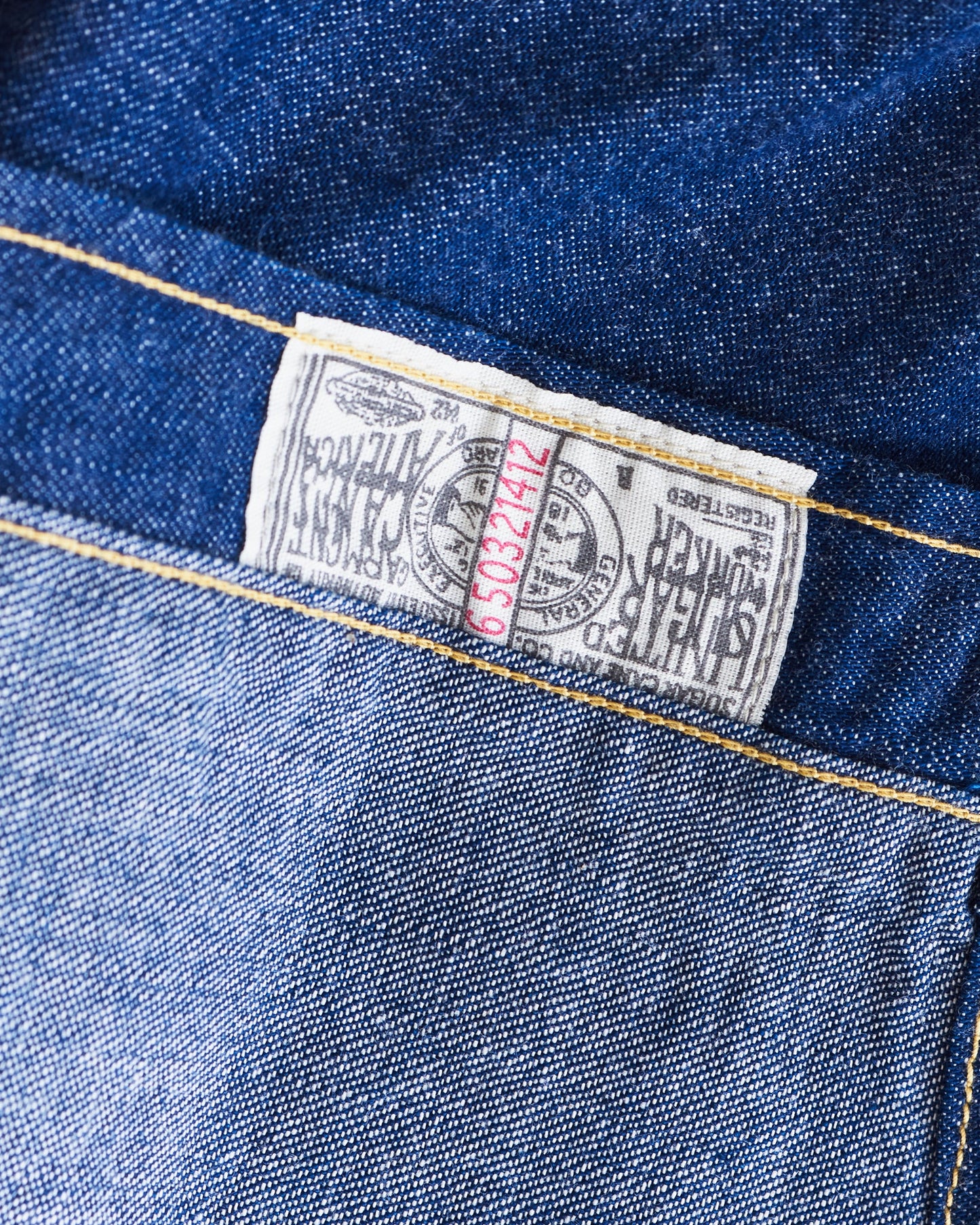 Sugar Cane & Co. Western Shirt Denim SC28190