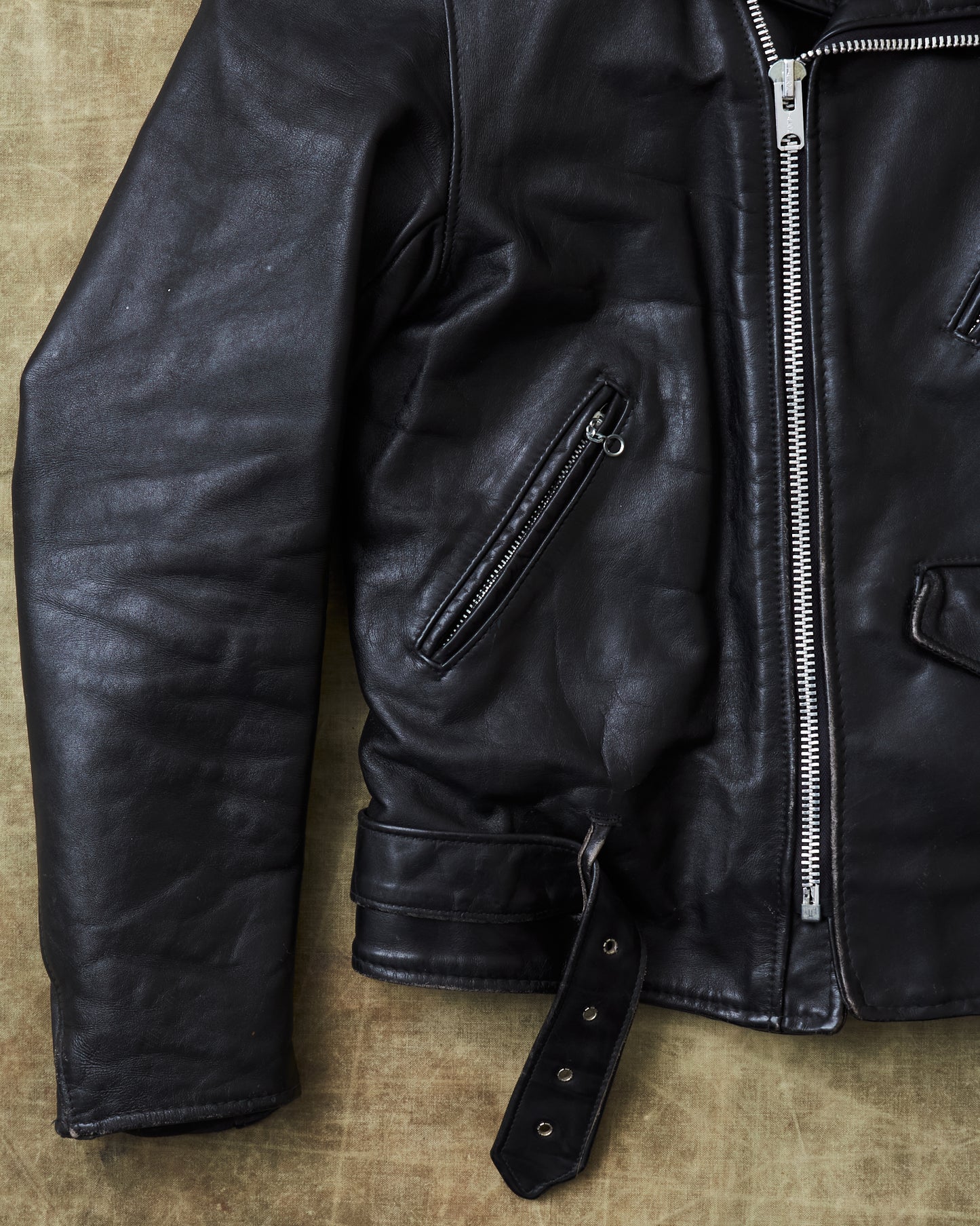Second Hand Schott Perfecto Jacket Black Size 42 Long