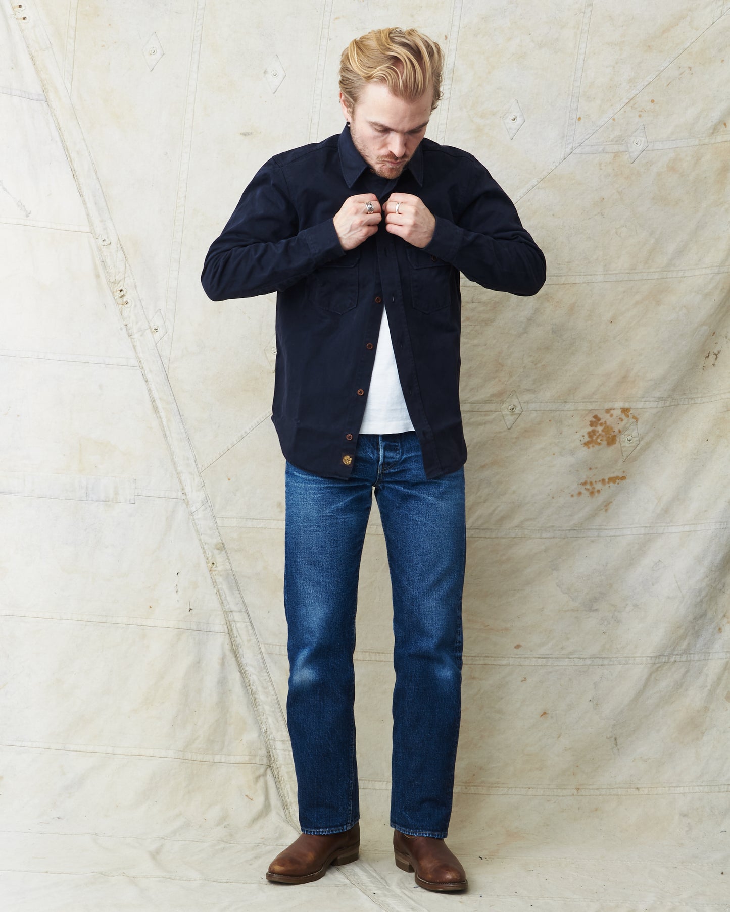 Indigofera Alamo Shirt Marshall Black