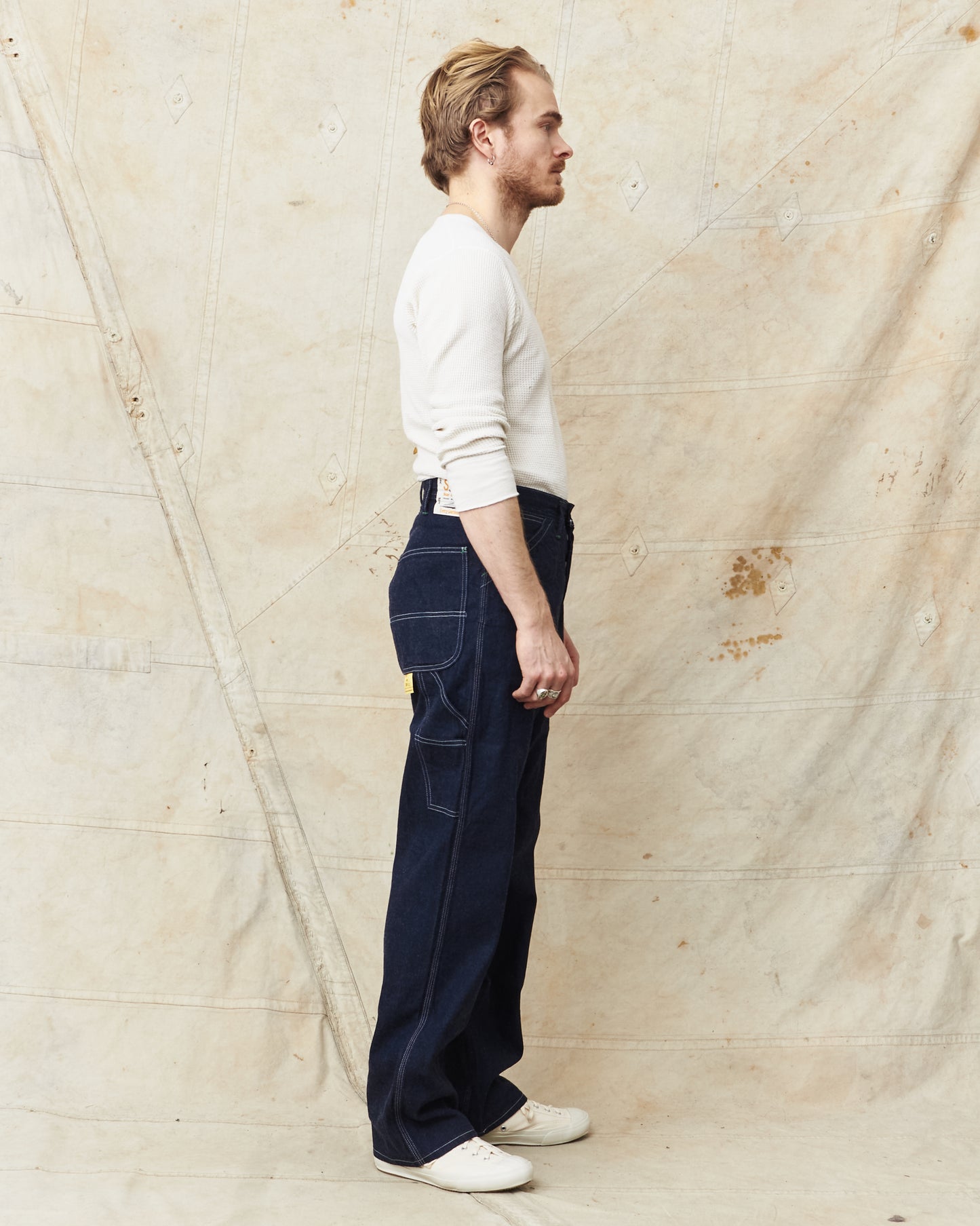 Sugar Cane & Co SC42495 11oz. Blue Denim Work Pants