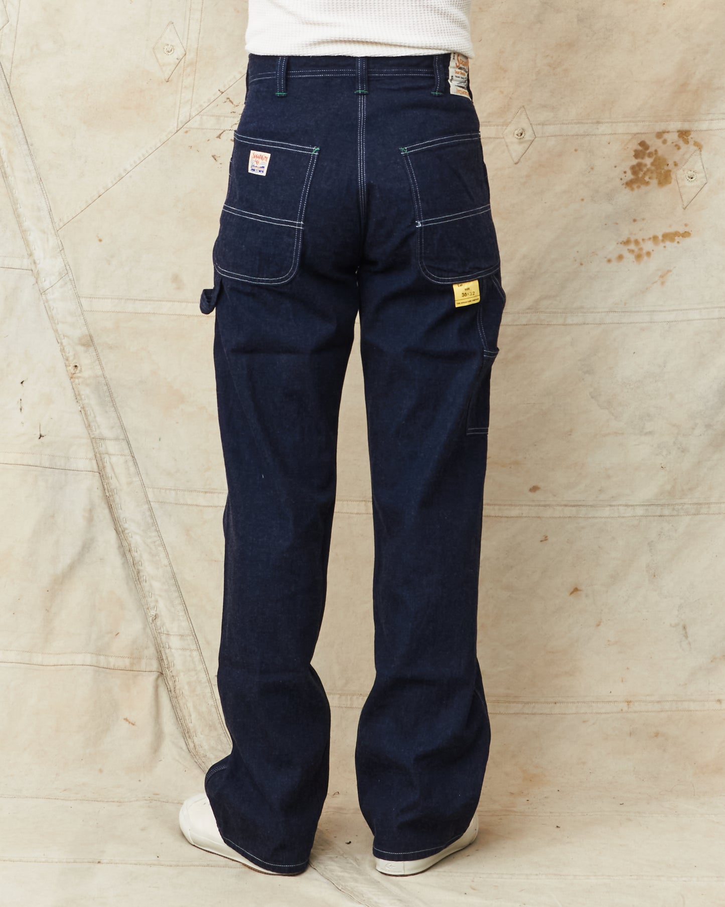 Sugar Cane & Co SC42495 11oz. Blue Denim Work Pants