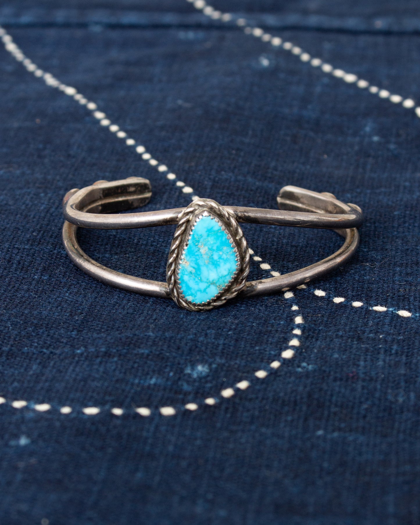 Tenable Crafts Womens Silver Turquoise Bracelet #303