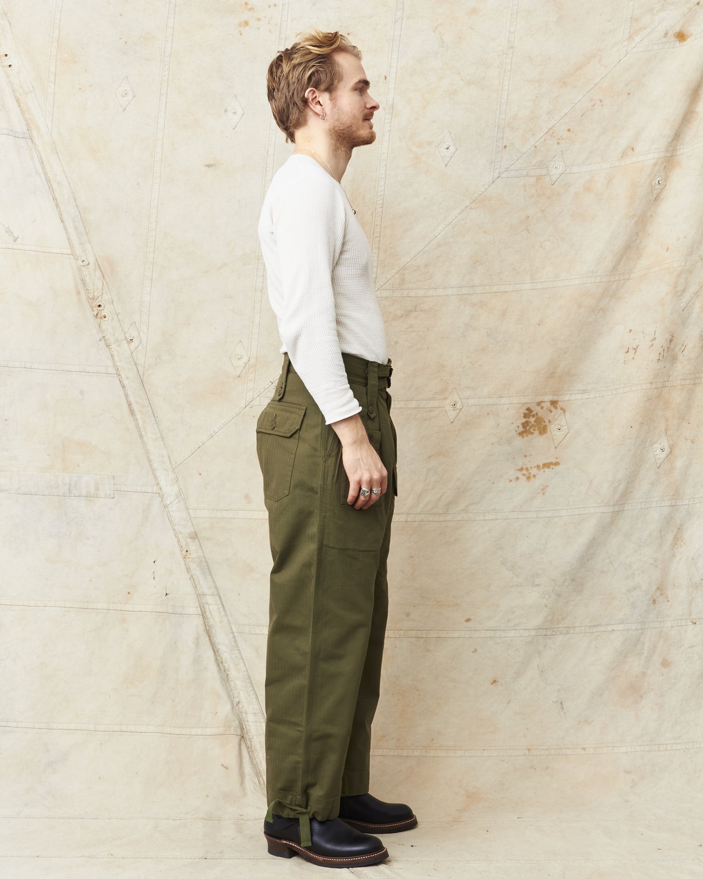 Buzz Rickson's Jungle War Aid HBT Trousers BR42464