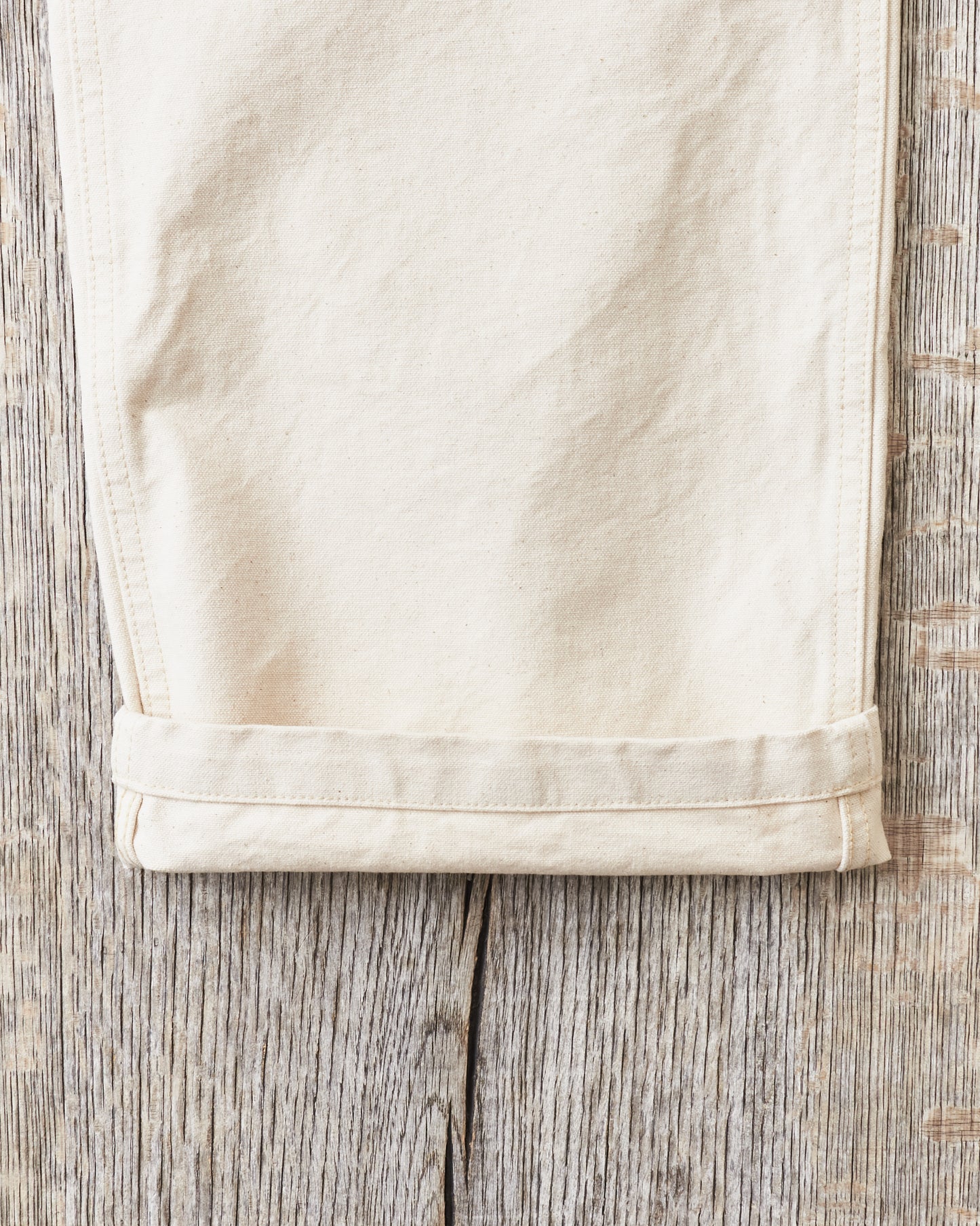 Sailor Moku Products Lot No. SM42524 10oz. White Cotton Duck Work Pants