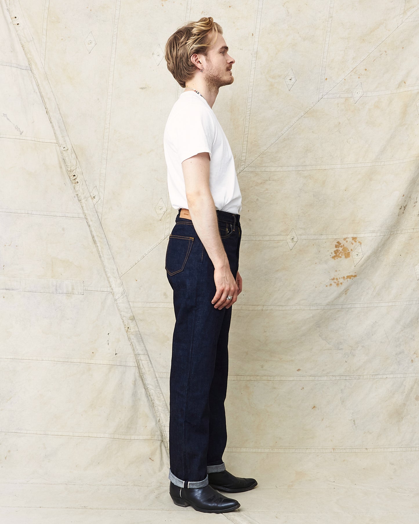 Japan Blue JBJE1501A Circle 14,8oz Indigo Straight Loose Fit Jeans