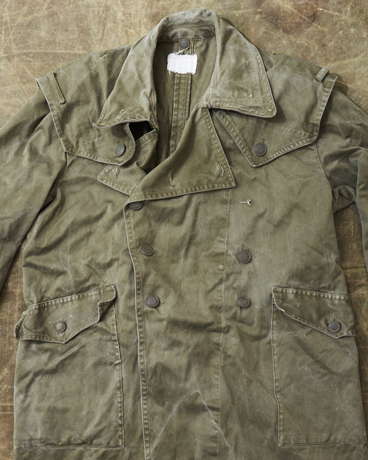Vintage Unknown Army Coat Green L