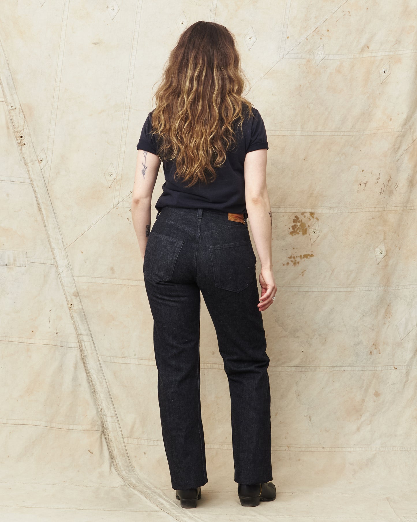 Sugar Cane & Co. 460 (1947) Model 14,25oz One Wash Black Denim SC42460