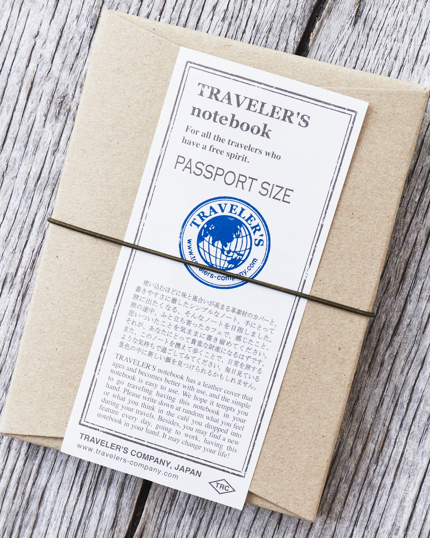 Traveler’s Company Notebook Passport Size Olive