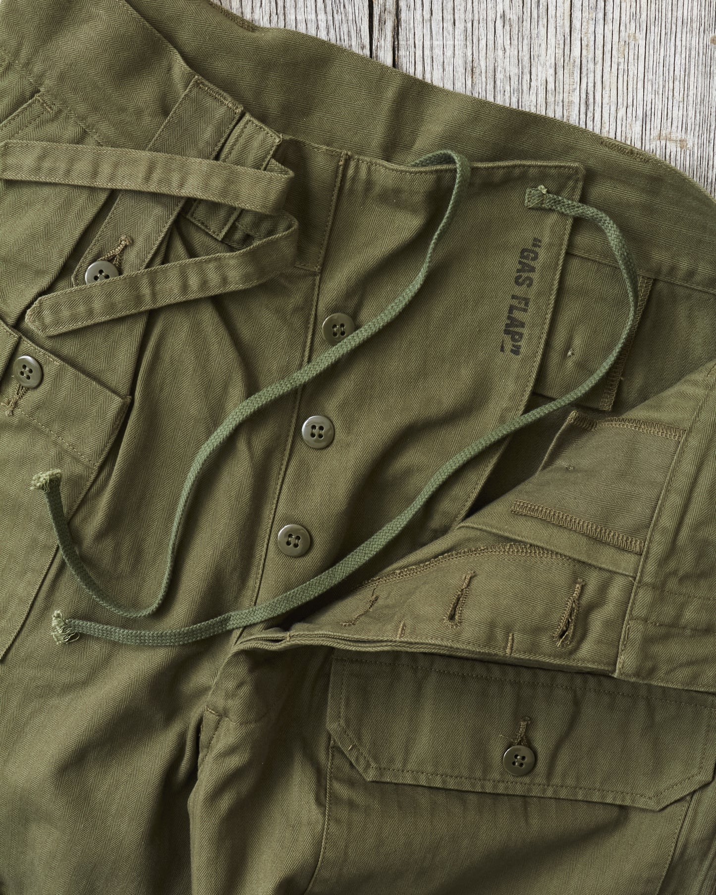 Buzz Rickson's Jungle War Aid HBT Trousers BR42464