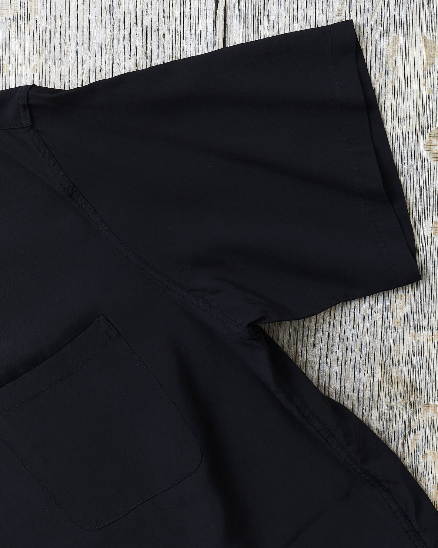 Style Eyes SE39455 Short Sleeve Rayon Bowling Shirt Black