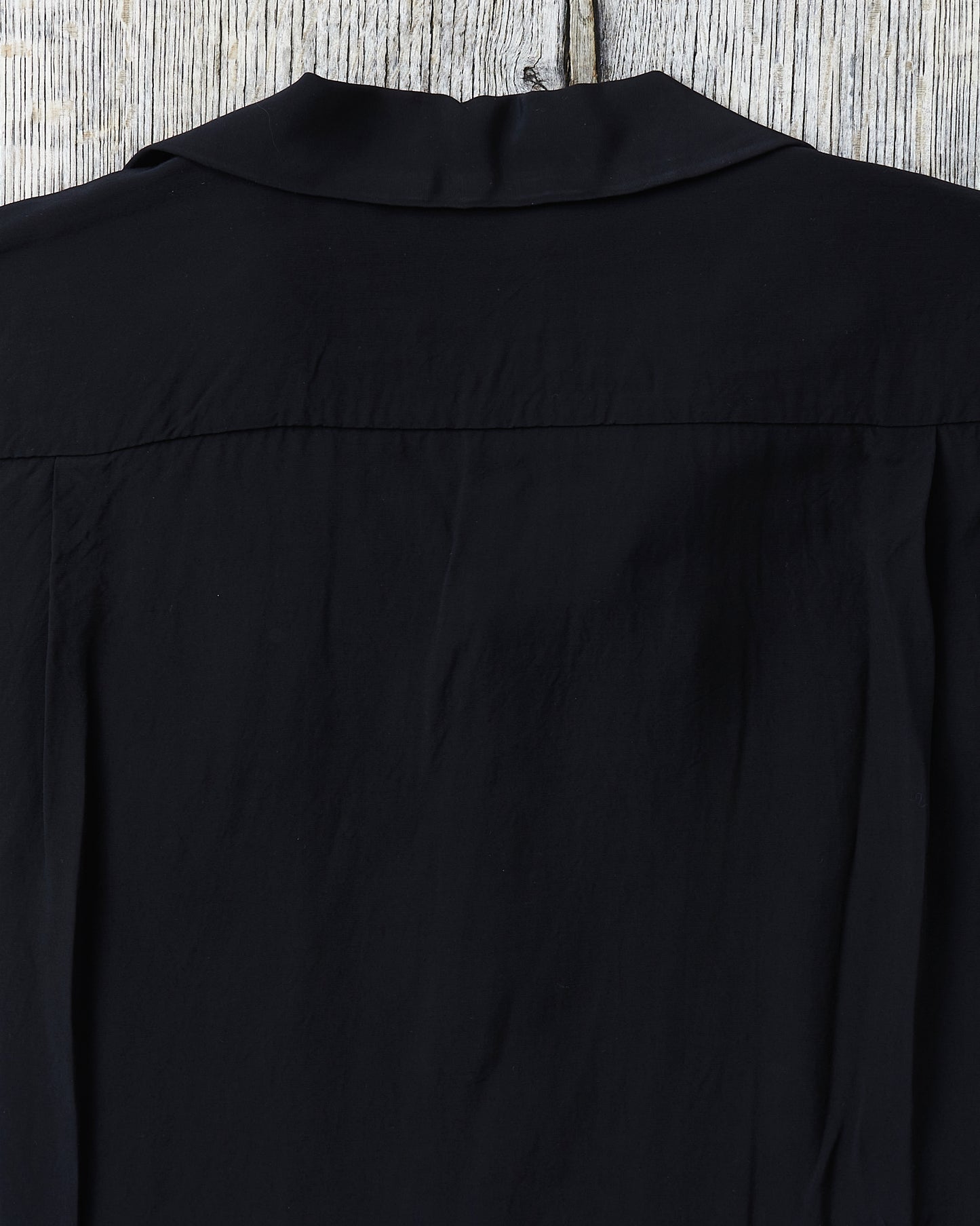 Style Eyes SE39455 Short Sleeve Rayon Bowling Shirt Black