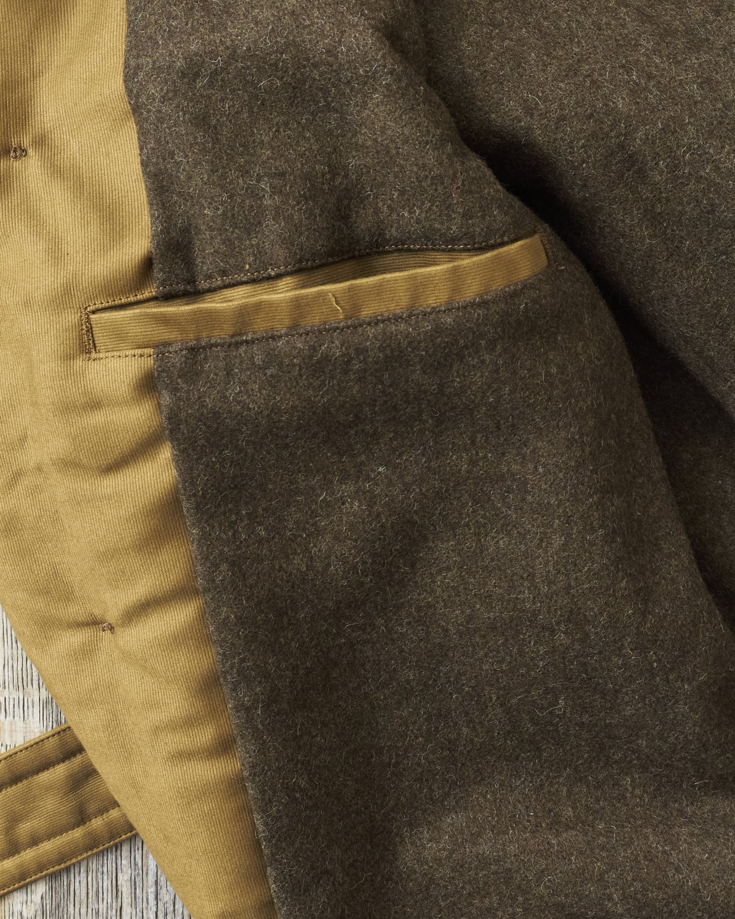 Buzz Rickson's Aviation Associates Jungle Cloth Aviator Coat Khaki BR15588