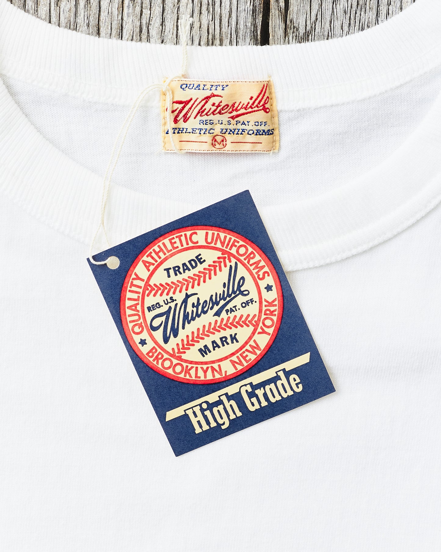 Whitesville WV78932 Off White Heavyweight Short Sleeve Pocket T-shirt