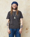 Whitesville Lot No. WV79531 Pigment Dye Pocket T-Shirt Black