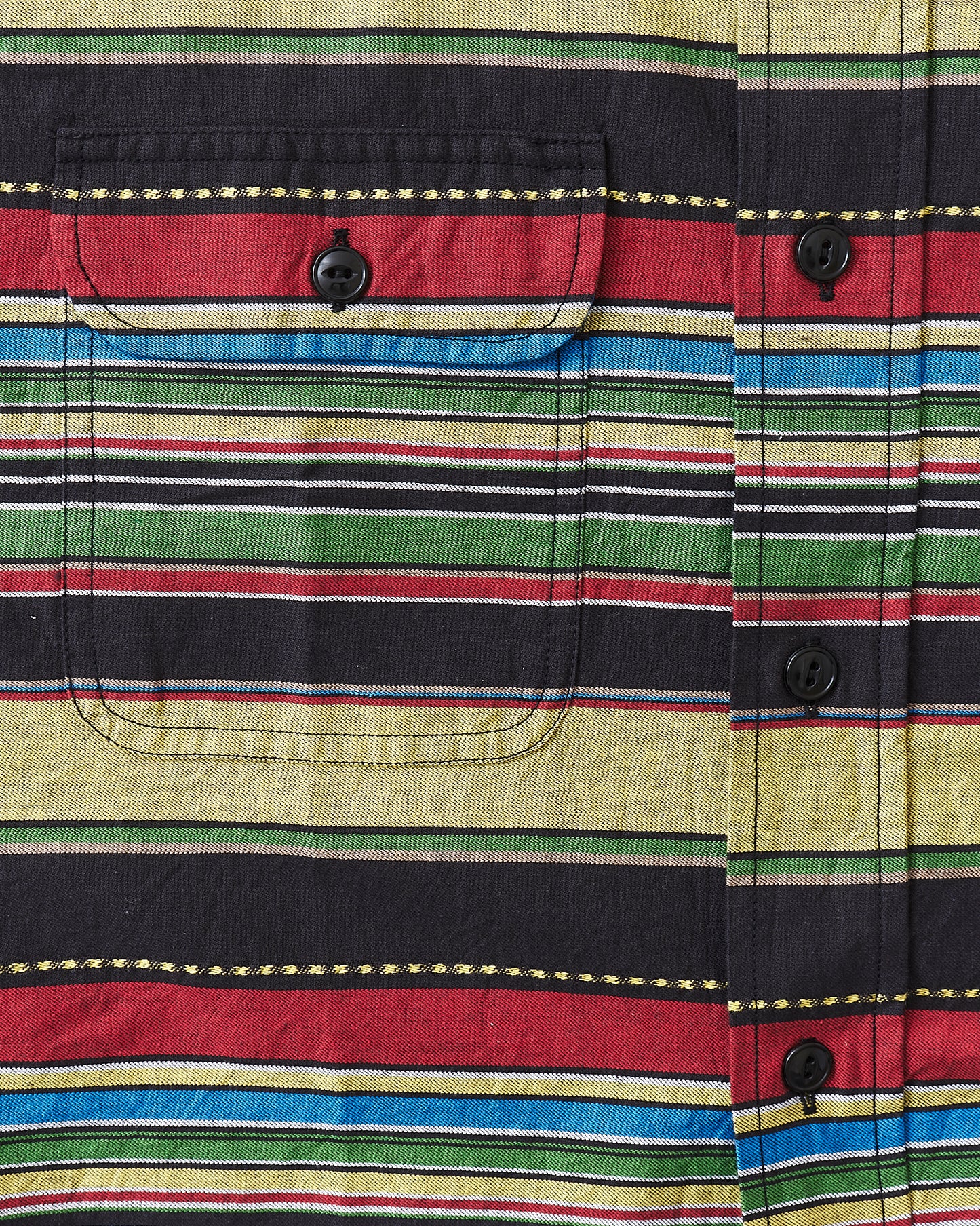 Sugar Cane & Co Long Sleeve Border Work Shirt SC29247