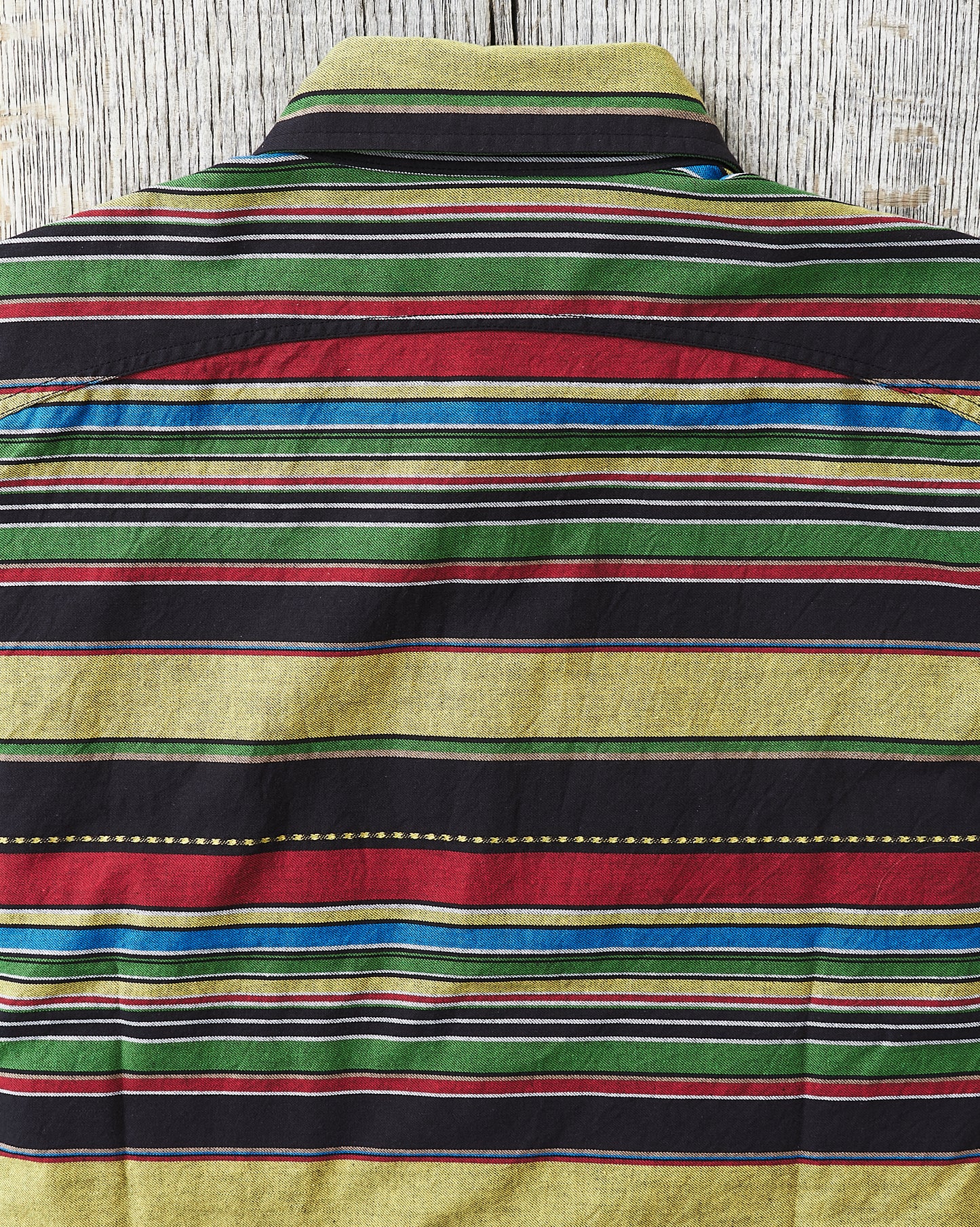 Sugar Cane & Co Long Sleeve Border Work Shirt SC29247