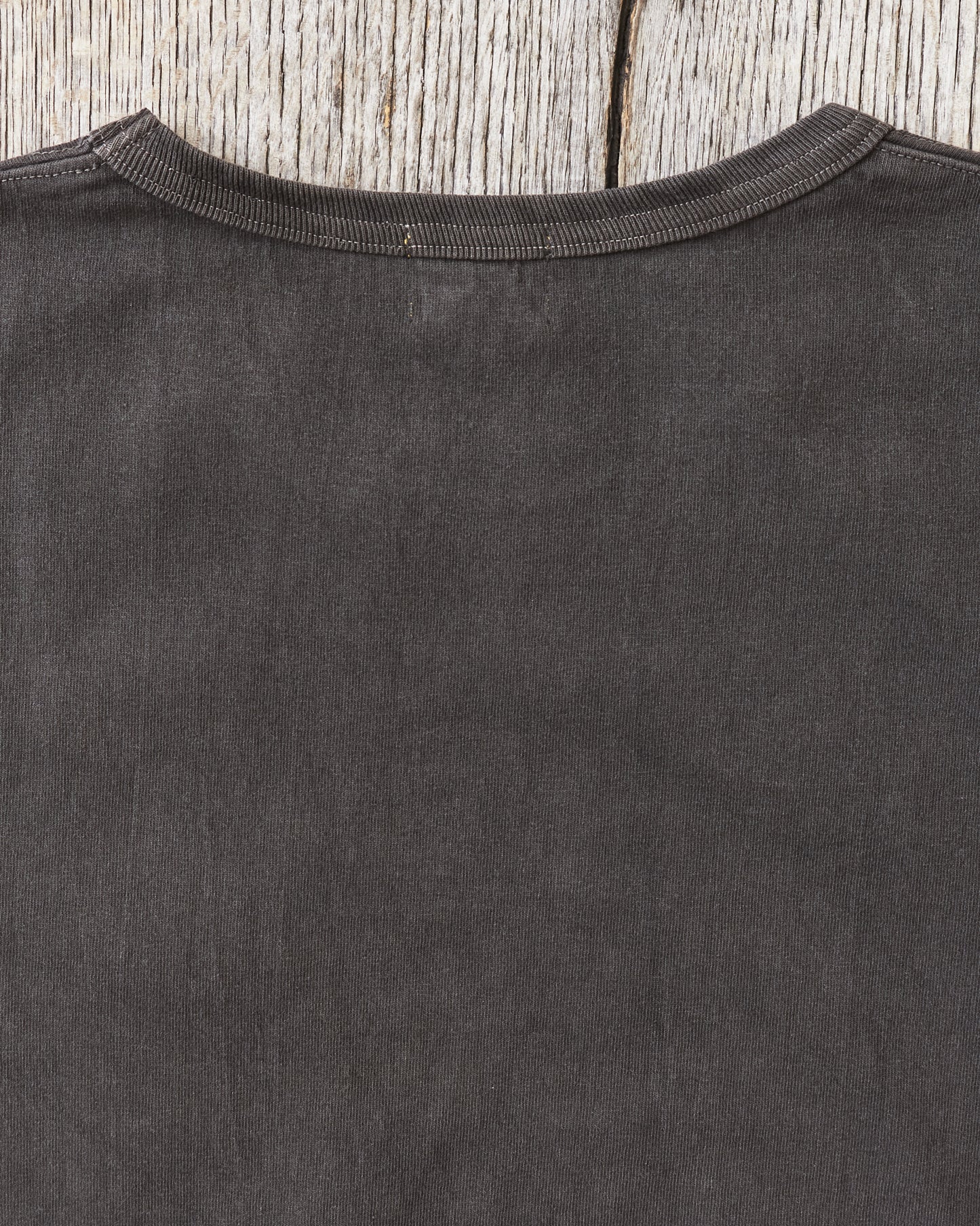 Whitesville Lot No. WV79531 Pigment Dye Pocket T-Shirt Black
