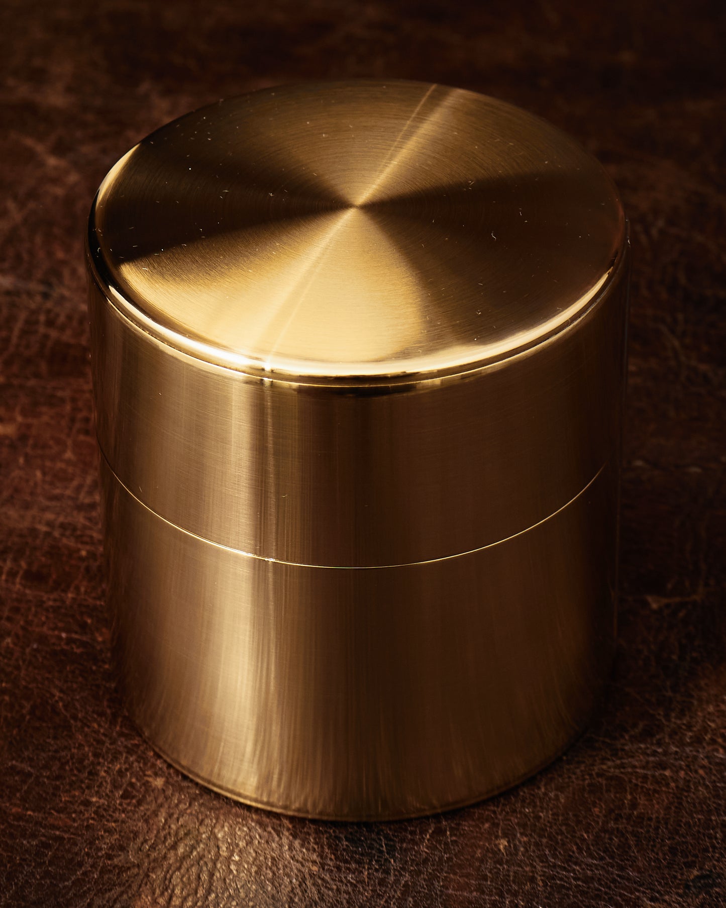 Kaikado Tea Caddy Brass 120g