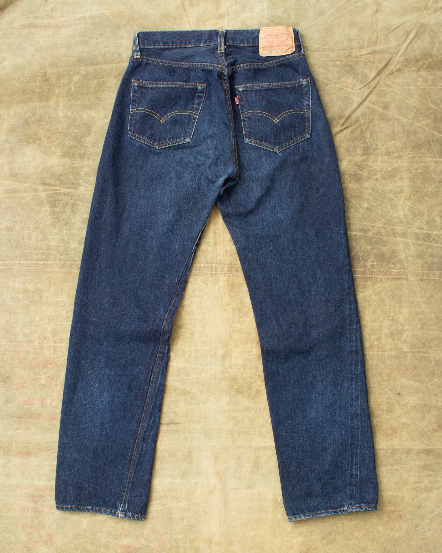 Vintage LVC 1955 XX 555 Valencia Street Made in USA Jeans W32/L34
