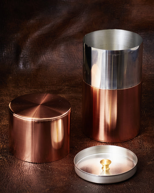 Kaikado Tea Caddy Copper Long 200g