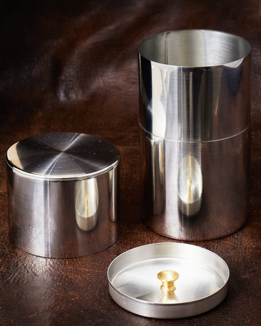 Kaikado Tea Caddy Tin Long 200g