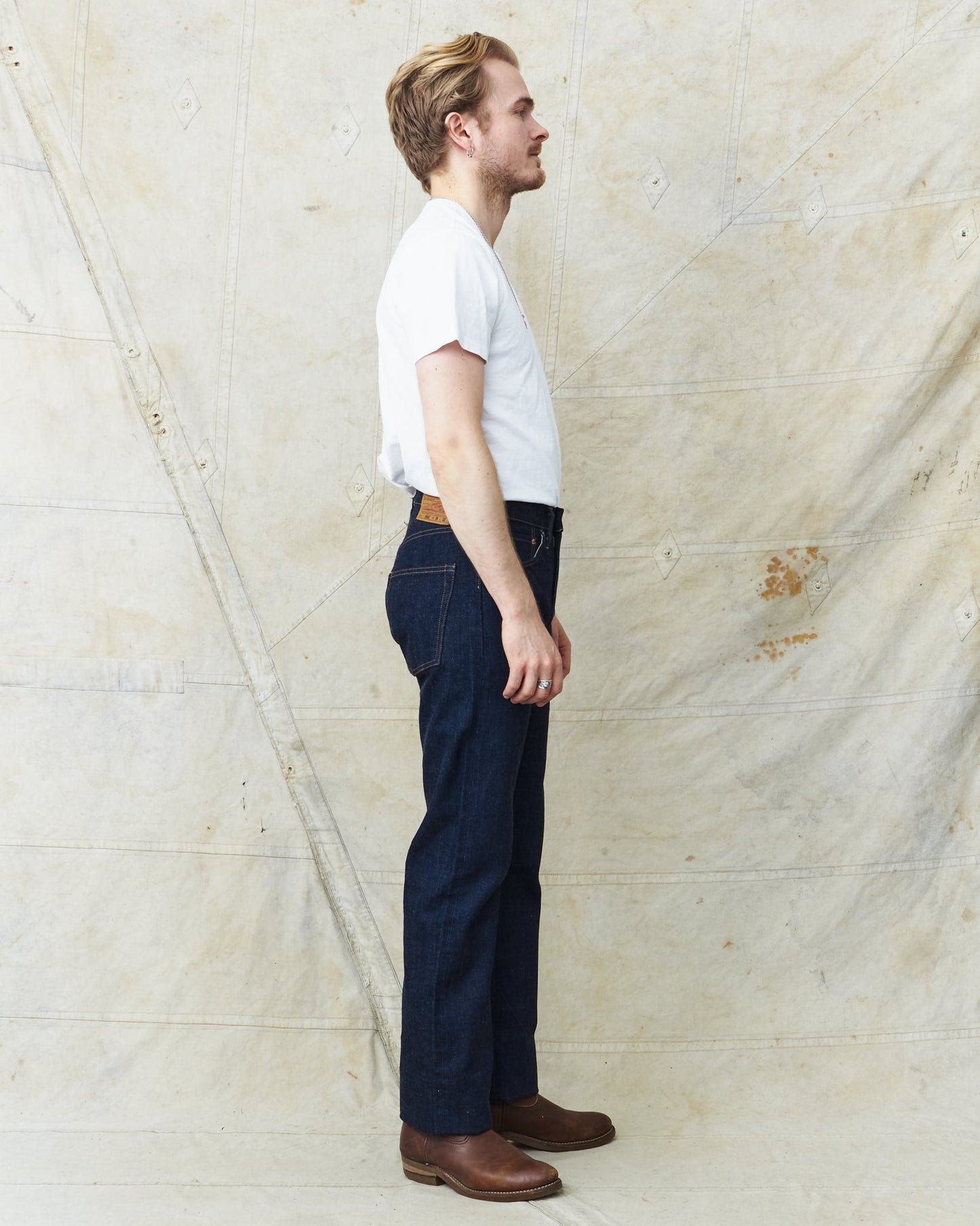 Sugar Cane & Co. 1955Z Model 14 oz One Wash Denim SC42955A