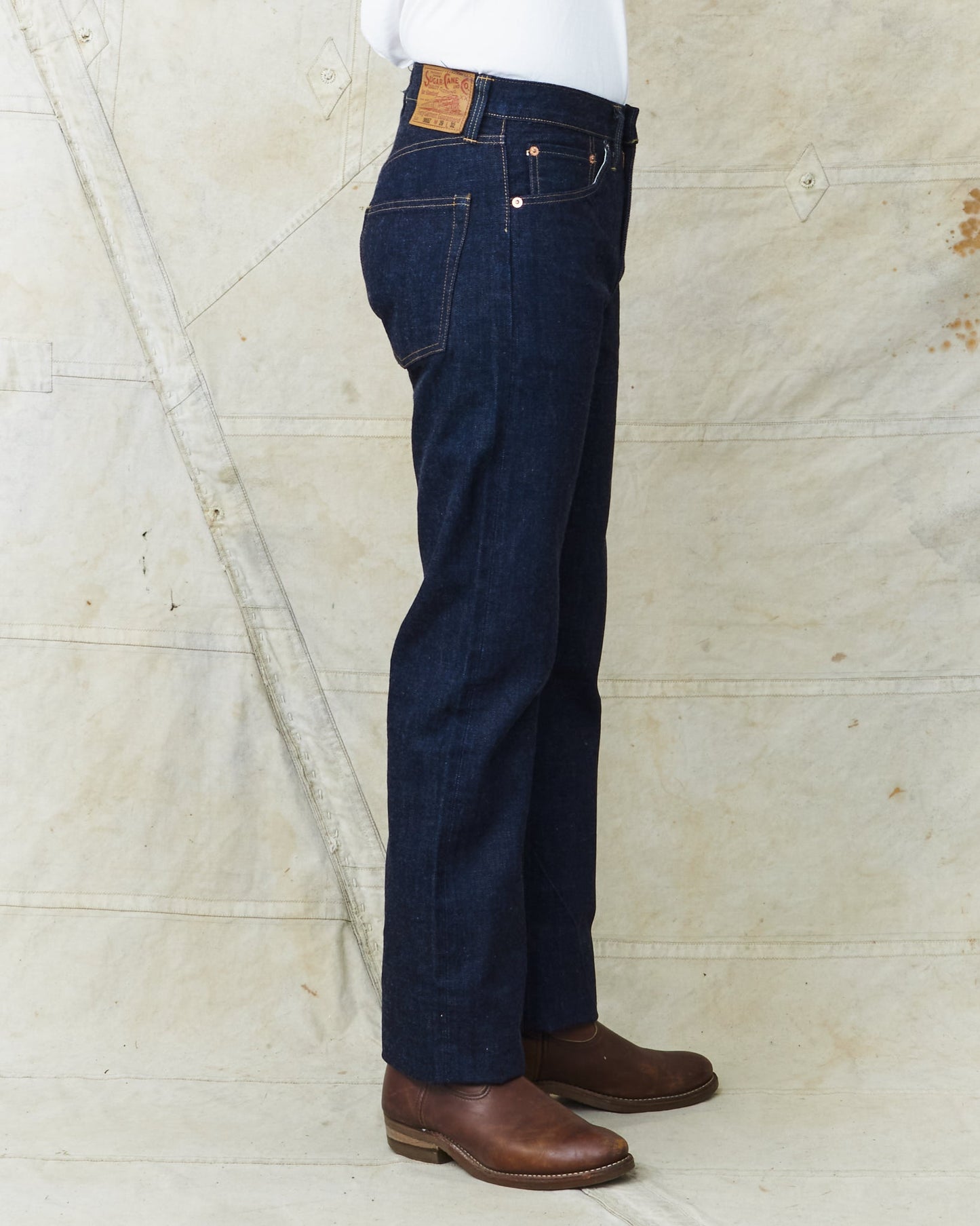 Sugar Cane & Co. 1955Z Model 14 oz One Wash Denim SC42955A