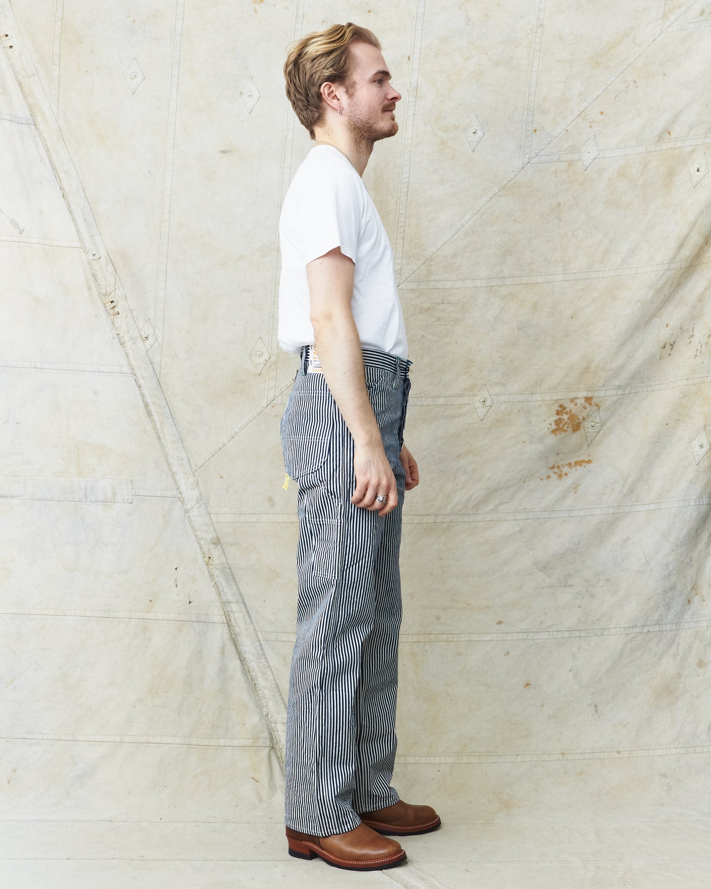 Sugar Cane & Co. 11oz. Hickory Stripe Work Pants SC41823