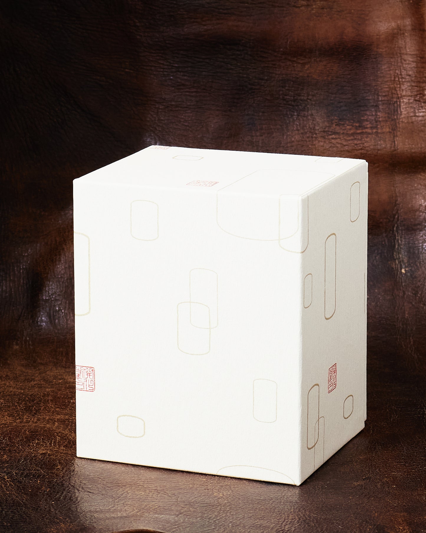 Kaikado Tea Caddy Brass Wide 400g