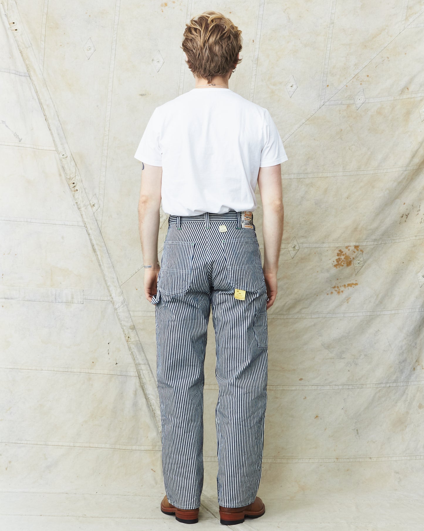 Sugar Cane & Co. 11oz. Hickory Stripe Work Pants SC41823