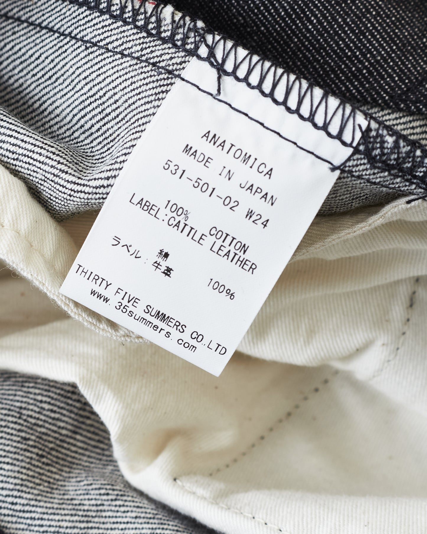 Anatomica Lot. 618 Marilyn 1 Denim Black