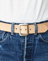 Sugar Cane & Co. Garrison Natural Leather Belt SC02320