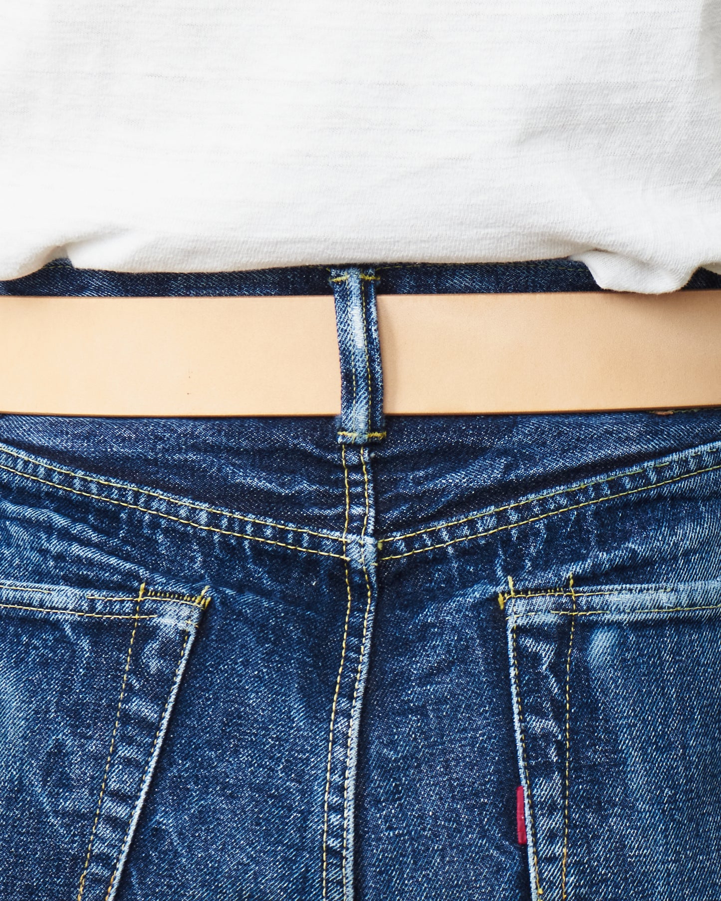 Sugar Cane & Co. Garrison Natural Leather Belt SC02320