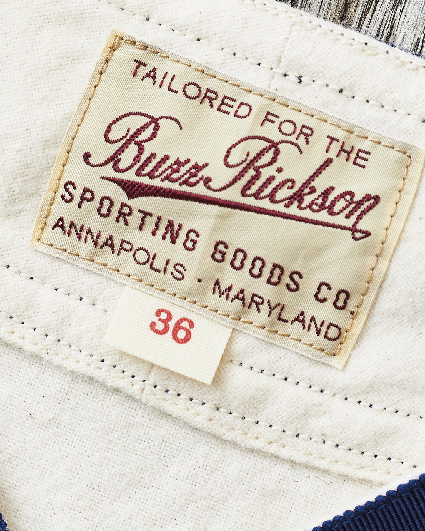 Buzz Rickson's Baseball Shirt Great Lakes Off-white BR39269
